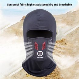 Été en plein air coupe-vent cou masque complet Ski cyclisme ski course Sport entraînement pour hommes femmes casquettes masques