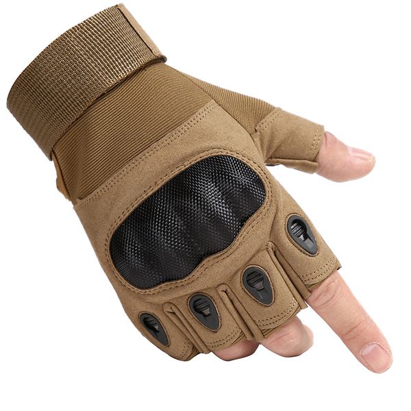 Gants de moto d'été en plein air pour hommes et femmes, en fibre de carbone, pour course à pied, Fitness, cyclisme, sport