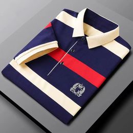 Été de créateurs de Paris Paul Polo Polo T-shirt de mode à manches courtes brodées de haute qualité T-shirt pour hommes T-shirt d'été pour hommes
