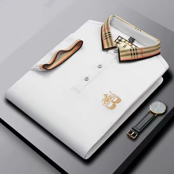 Été de créateurs de Paris Paul Polo Polo T-shirt de mode à manches courtes brodées de haute qualité T-shirt pour hommes T-shirt d'été pour hommes