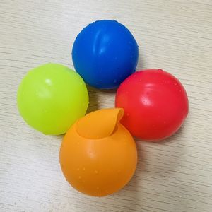 Ballon de jeu de combat d'eau de fête d'été, boule d'eau réutilisable à remplissage rapide, boules d'éclaboussures en Silicone pour enfants, cour, pelouse, piscine, jeu amusant, consommables INS