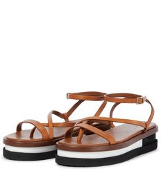 Zomer pijnboom sandalen schoenen vrouwen platform wiggen plat latte vachetta lederen zwart wit parel verfraaiing comfort werkende trouwjurk party stijl