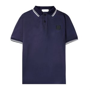 Camiseta polo de talla grande de verano, camiseta de manga corta de algodón con solapa de marca de moda Unisex, camisetas Paul