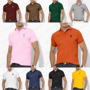 Summer Polo Business Collier debout Coton broderie Polo Shirts CHIRTS CHIRTS CHIRT