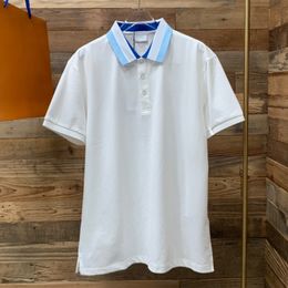 Summer Polo Men Shirt Italie Designer Quality Coton Vêtements Coton Lettre imprime