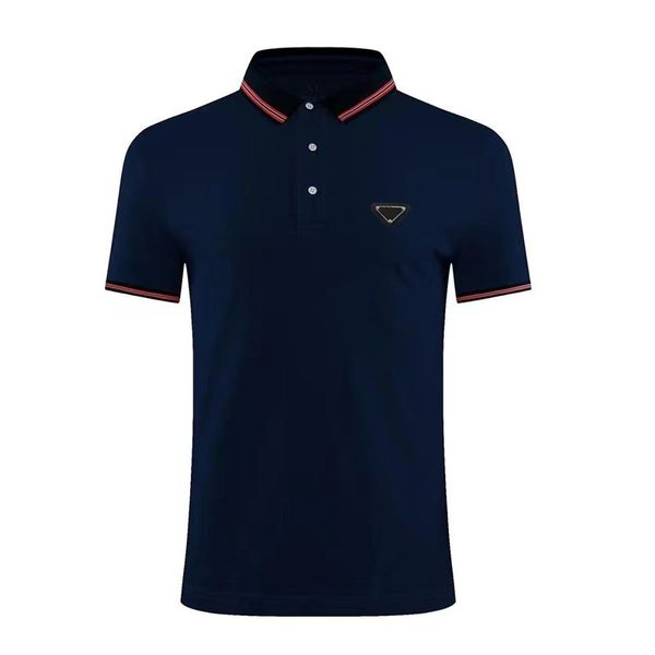 T-shirt POLO d'été T-shirt de créateur pour hommes et femmes T-shirt ample Chemise décontractée pour hommes Vêtements de luxe Vêtements de rue T-shirt en soie glacée de qualité supérieure à manches courtes XXS-4XL