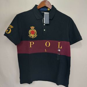 Polos d'été chemise drapeau américain marque Polos hommes manches courtes T-shirt homme S-6XL