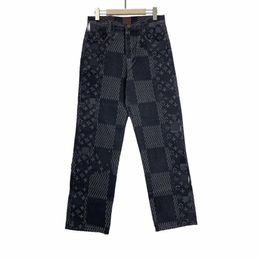 Zomer geprinte jeans hoogwaardige jeans religie broek paarse merk jeans hiphop rap street jeans broek knie skinny straigh stretch jeans