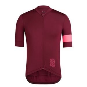 Summer Pro Team RAPHA Hommes Maillot de cyclisme à manches courtes Vêtements de course sur route Respirant VTT Tops de vélo Vêtements de sport en plein air Chemises de vélo S21040203