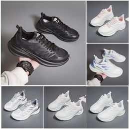 Produit d'été Running Designer 2024 Nouveau pour hommes Femmes Fashion Sneakers blanc Blanc Black Pink Mesh-01595 Surface Femmes Outdoor Sports Trainers Sneaker 57 S