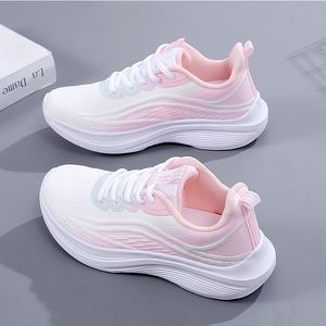 Chaussures de course d'été Designer pour femmes baskets de mode blanc noir rose bleu léger-073 Mesh Surface Womens Outdoor Sports Trainers Gai Sneaker Shoes