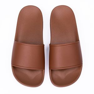 Zomersandalen en pantoffels voor heren en dames van kunststof voor thuisgebruik Slipper Bath Shoes grijsbruin