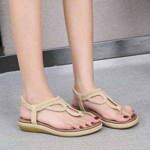 Chaussures d'été sandales mode pour les femmes de boucle de boucle de boucle 496