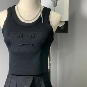 Summer Short Designer Woman Vest Womens Knit Shirt Sexy Top Base Shirt Light Light Letter LETRODER