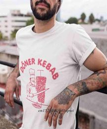 Camisetas de manga corta de verano Man doner kebab donerspie camiseta divertida camisetas hombres039s camiseta premium tops 2104207388533333