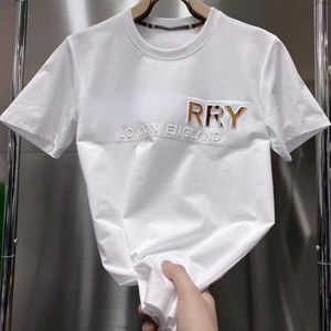 Camiseta de manga corta de verano para hombre y mujer, camiseta de diseñador de Burb, camiseta de cuello redondo, camiseta de algodón, camiseta con estampado de letras Bby, bikini 4xl