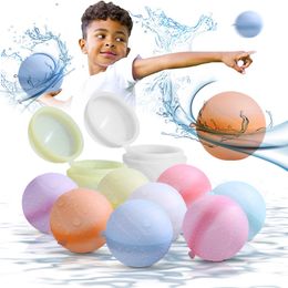 Zomer siliconen waterballonnen Herbruikbare snelvulbare - zelfsluitende waterballen Outdoor Zomerpret Water Zomerfeest Waterpark Speelgoed voor buitenactiviteiten Familiespel