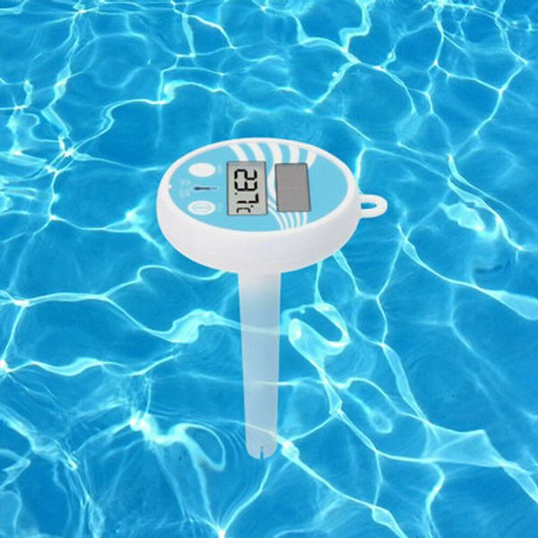 Thermomètres solaires solaires d'été Capteur de compteur d'eau numérique pour la bouche de bain Piscine Pool Temperatule Capteur