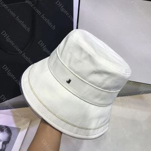 Zomer Solid Color Bucket Hats Designer Wide rand Hoeden vrouwen reizen strandvisser hoed vrijetijdsbeveiliging Cap