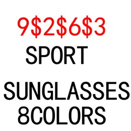 Été Spirng Man Fashion Eyewear conduisant des lunettes de soleil Goggle femme cyclisme sports de soleil extérieur verres de soleil féminin vélos, motos sport moto 8colors