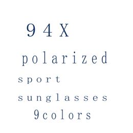 été printemps homme et femme lunettes de soleil polarisées hommes conduite mode coupe-vent femmes sport cyclisme lunettes semi-sans monture lunettes gaz 9 couleurs polarisantes