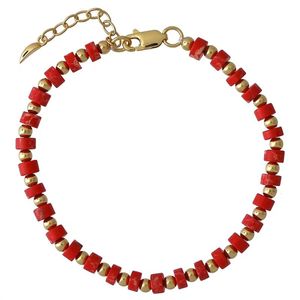 Zomerster met dezelfde ketting natuursteenkleur kralen armband dames mode high-end ketting eenvoudige sieraden accessoires