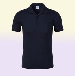 Style d'été noir classique marque à manches courtes Polo couleur Pure décontracté hommes revers Top9354561