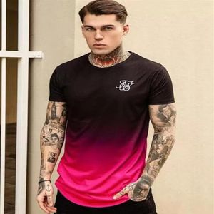 Zomer Stijl Heren T-shirts Nieuwe Sik Zijde West Uitgebreide T-shirt Mannen Zomer Gebogen Zoom Longline Verlengde Lengte T-shirts221K