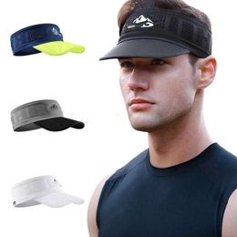 Chapeau de soleil d'été pour hommes et femmes, chapeau de course, séchage rapide, en maille respirante, haut vide, balle de tennis, golf, vélo, casquette de baseball