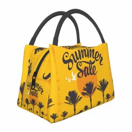 Sac à lunch au coucher du soleil d'été pour enfants hommes femmes de couleur de couleur jaune sac à lunch pour école extérieure travail de pique-nique bento une taille 09wq #