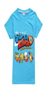 Camiseta de verano Super Zings para la ropa adolescente de niña