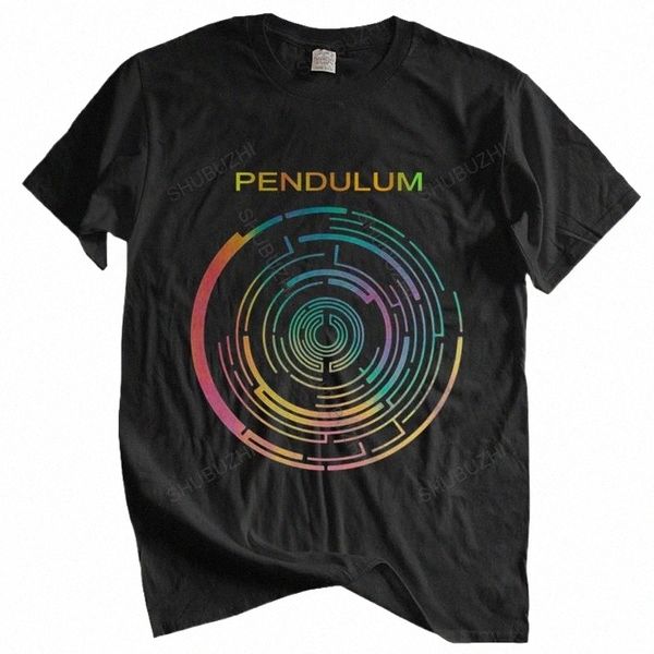 Camiseta de verano marca teeshirt PÉNDULO TAMBOR Y BAJO MÚSICA ROCK ELECTRÓNICA AUSTRALIA camiseta unisex estilo suelto tops i81n #