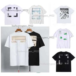 T-shirt d'été Designersoff T-shirts T-shirts en vrac Tops Homme Casual S Vêtements Streetwear Shorts Polos à manches T-shirts S-x Offs Blanc pour hommes V7