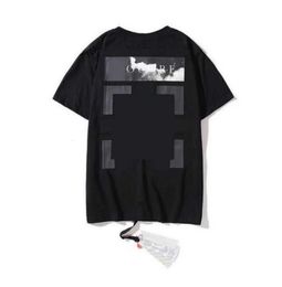 T-shirt d'été Hommes Femmes DesignersOff T-shirts T-shirts en vrac Tops Homme Chemise décontractée Luxurys Vêtements Streetwear Shorts Polos T-shirts De02