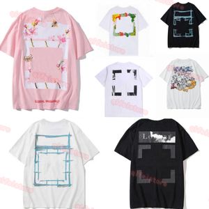 T-shirt d'été Hommes Femmes DesignersOff T-shirts T-shirts en vrac Tops Homme Chemise décontractée Luxurys Vêtements Streetwear Shorts Polos à manches T-shirts Taille S-X Offs White S1