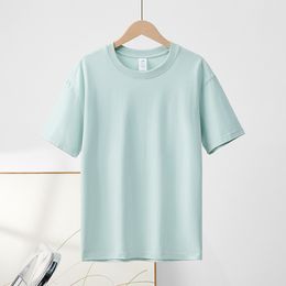 Zomer T-shirt Dames Candy Oversize Boyfriend Style Tops Perfecte Basic Tees Render Ongevoerd Bovenkledingstuk Pullover