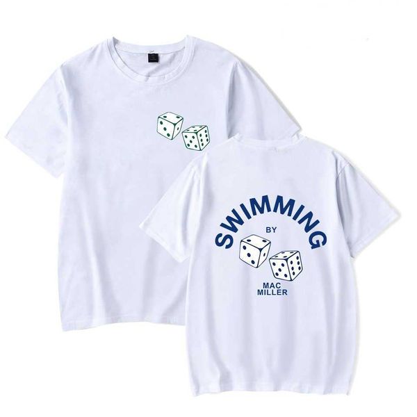 Camiseta de verano Mujeres / Hombres K-pop Fans Mac Miller Top Popular moda casual Mac Miller camiseta