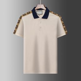 t-shirts d'été polos à manches courtes imprimé Lettre top lâche polo hommes t-shirts concepteur causal pour homme vêtements Tops asiatique sizeM-3XL