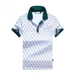 T-Shirt d'été pour hommes Polos de créateur haute rue broderie petite abeille imprimé vêtements hommes Polos classiques chemise