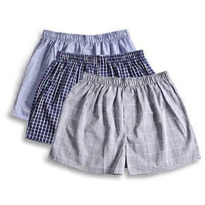 Summer fine mode décontracté couleux Bottoms Men 100% coton Shorts somnifères pantalons pyjamas mâles S 240409