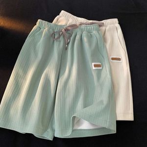 Shorts décontractés de la soie de glace mince d'été pour le pantalon de garde pentagonal de basket-ball masculin, pantalon de mode américain et polyvalent