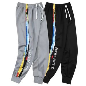 Summer delgada para hombre jogging Sweing Sweats Posteo de la pierna Elástica Entrenamiento al aire libre Fitness Fitness Sport Sport Running pantalón de gimnasio 240412