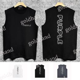Zomer getij T -shirt Designer Mens Tanktops Letter Gedrukte mouwloze T -stukken T -sexy fitness Ademend Vest