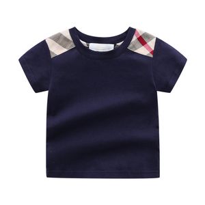 Été enfant en bas âge enfant bébé garçons filles vêtements coton t-shirt à manches courtes t-shirts enfants haut infantile tenue 1-6Y