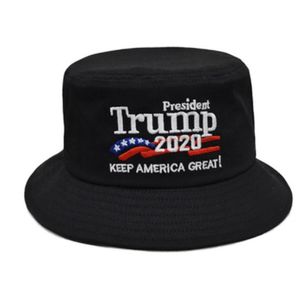 Été Trump pêcheur chapeau seau chapeau chapeaux hommes femmes Hip Hop casquette président américain élection broderie randonnée casquettes chapeau de soleil EEA1954