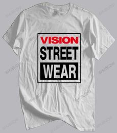 Zomer T-shirt Mannen Merk Teeshirt Vintage Skate Vision Street Wear Tee Shirts Retro Heren Euro Maat Tops4199641