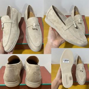 Summer Walk Mocassins chaussures simples de marque pour femme chaussures de haricot chaussures décontractées printemps été avec logo signature sur la partie supérieure en cachemire mocassins à fond plat