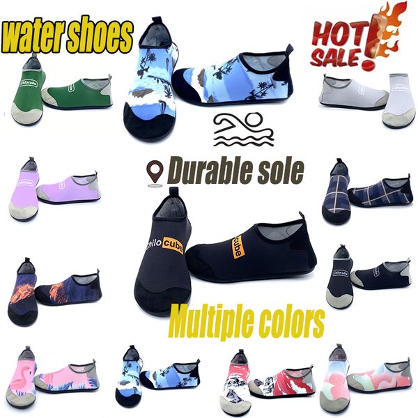 Zapatos acuáticos de verano para hombre, sandalias de playa, zapatos acuáticos para hombre de secado rápido, zapatillas de mar y río, zapatos de buceo y natación, talla 34-45
