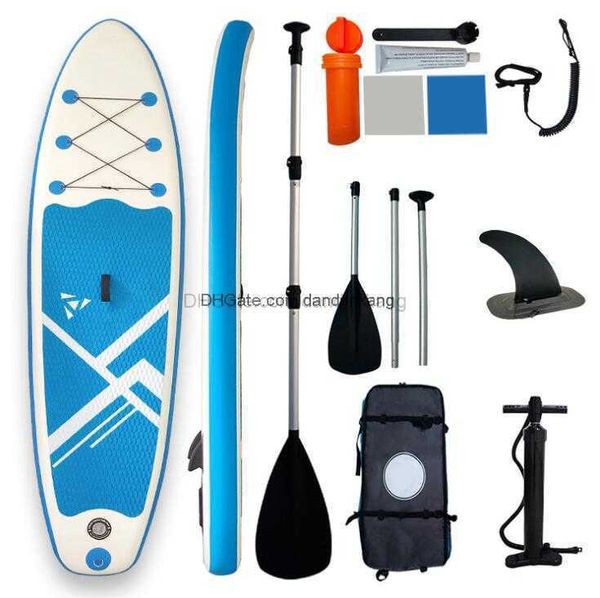 Sports nautiques d'été 3.2M de long Stand up planche de surf Gonflable en fibre de verre SUP Planches de surf Paddle board paddleboard pour la course Yoga kayak de pêche