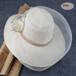 Été femmes fille dame Protection solaire chapeau de paille respirant Fishman chapeau seau chapeau Beanie soleil casquettes en plein air crème solaire chapeau de plage